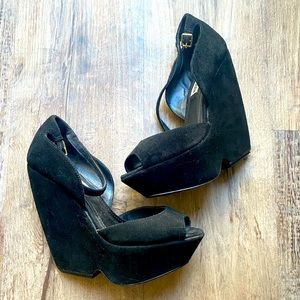 Steve Madden platform wedge heels